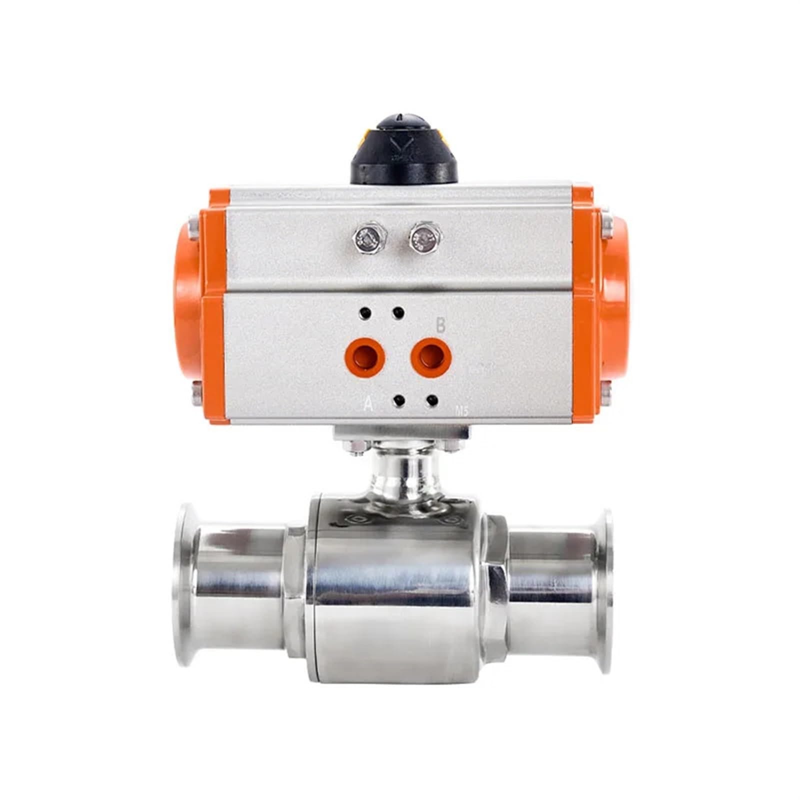Vanne à sphère pneumatique inox 63mm Q611F-16P pour stopper l'usure par corrosion
