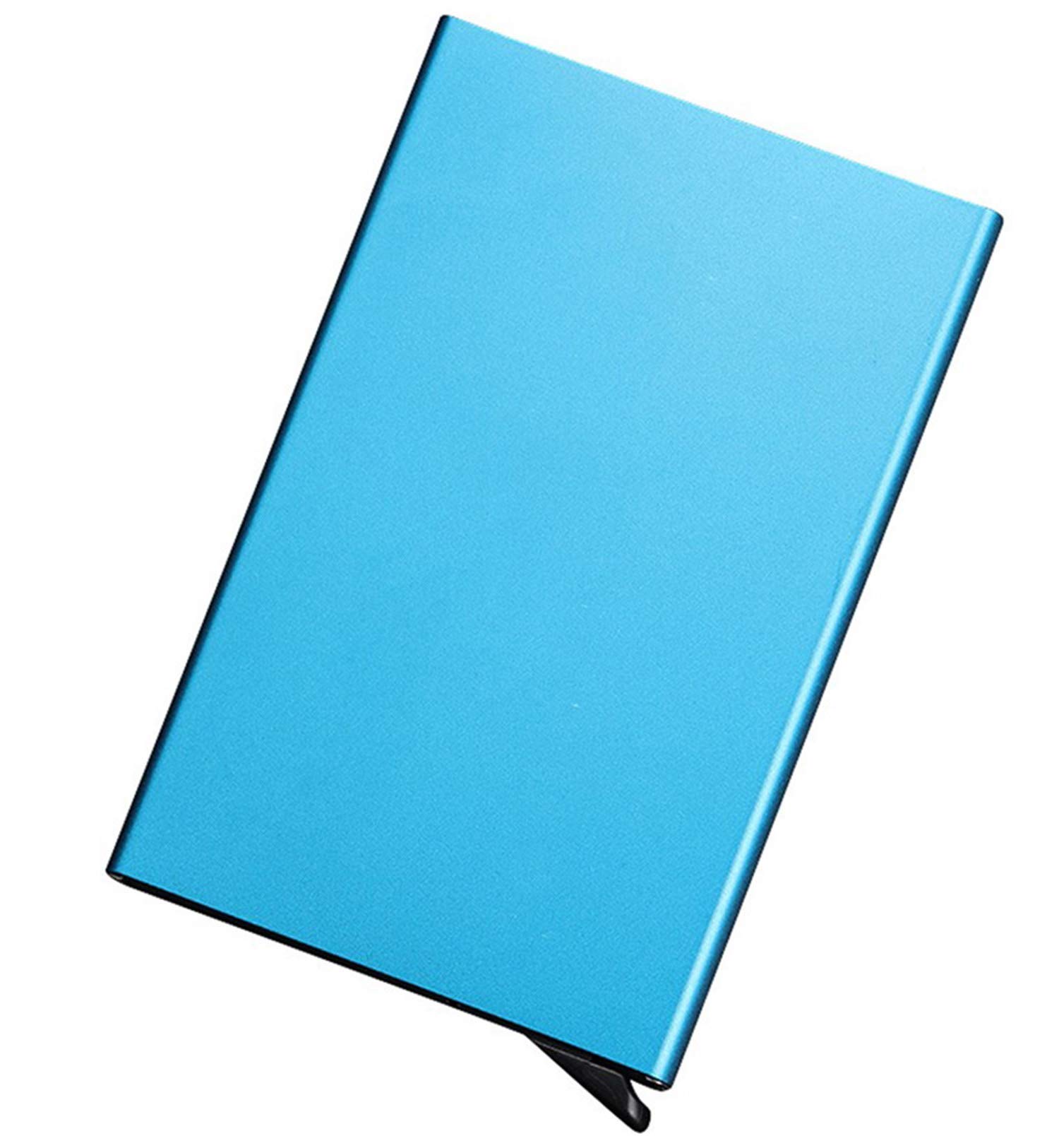 Stealodeal New Blue Exclusive Smart Minimalist Slim RFID Blocking Credit Card Holder Pop Up Wallet (B07JNRWNTQ) Amazon Price History, Amazon Price Tracker