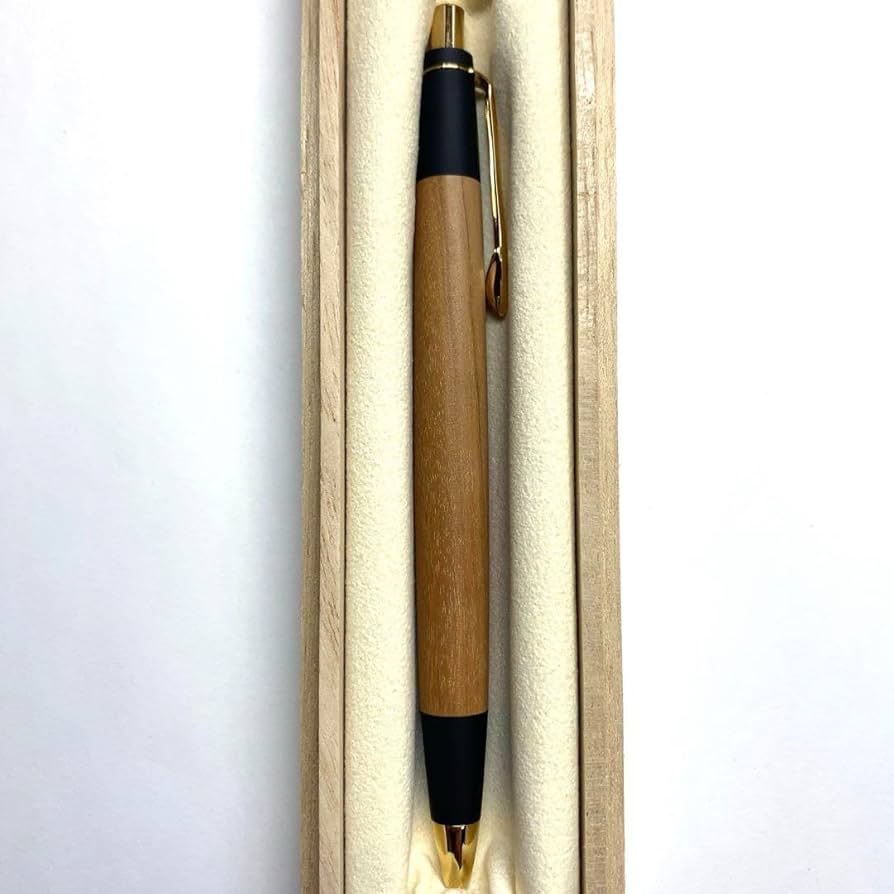 野原工芸　山田松香木店　スリムボールペン 山田松香木店】白檀スリムボールペン［ 京都 老舗 お香 文房具