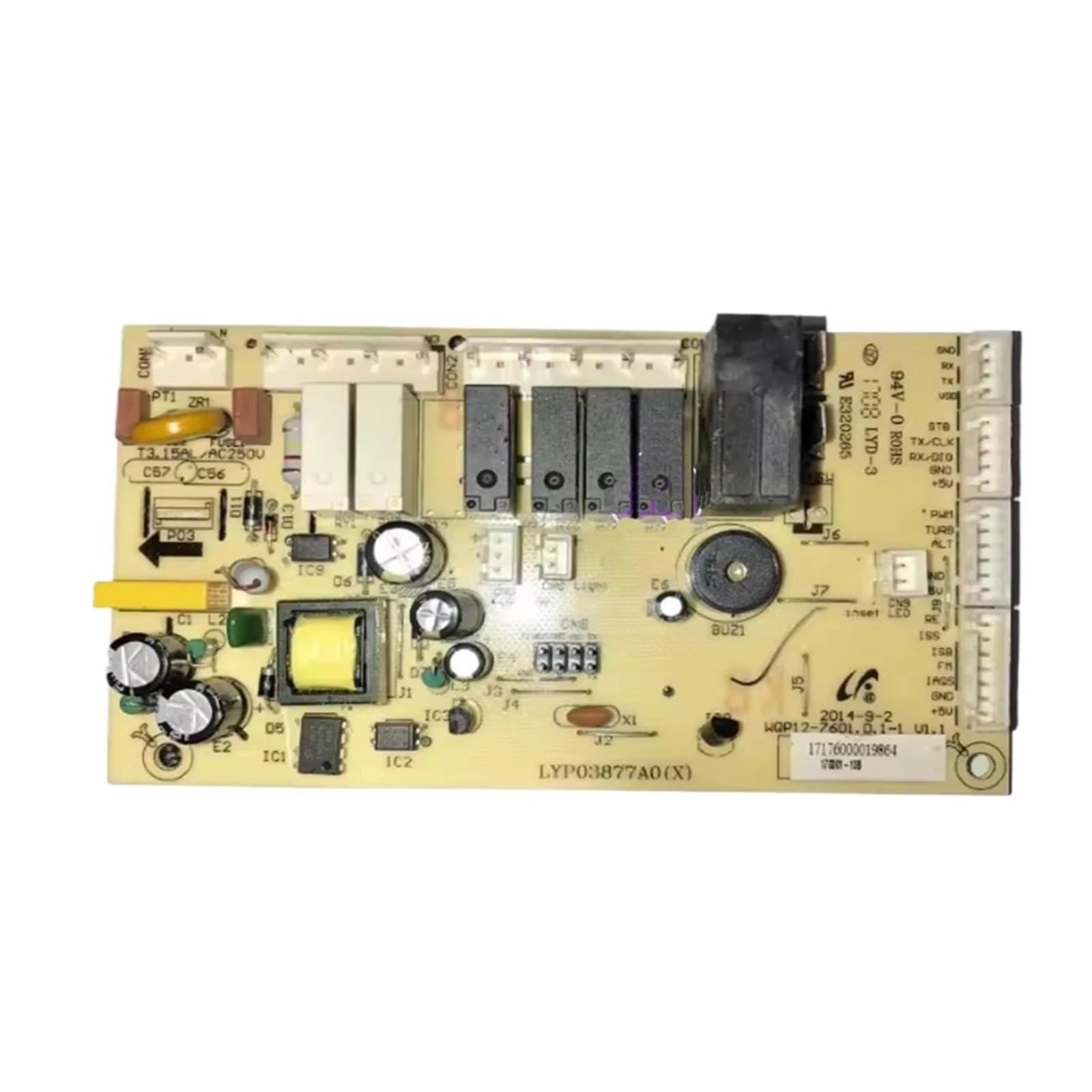 Carte mère lave-vaisselle Midea LYP03877A0 pour réparer la panne
