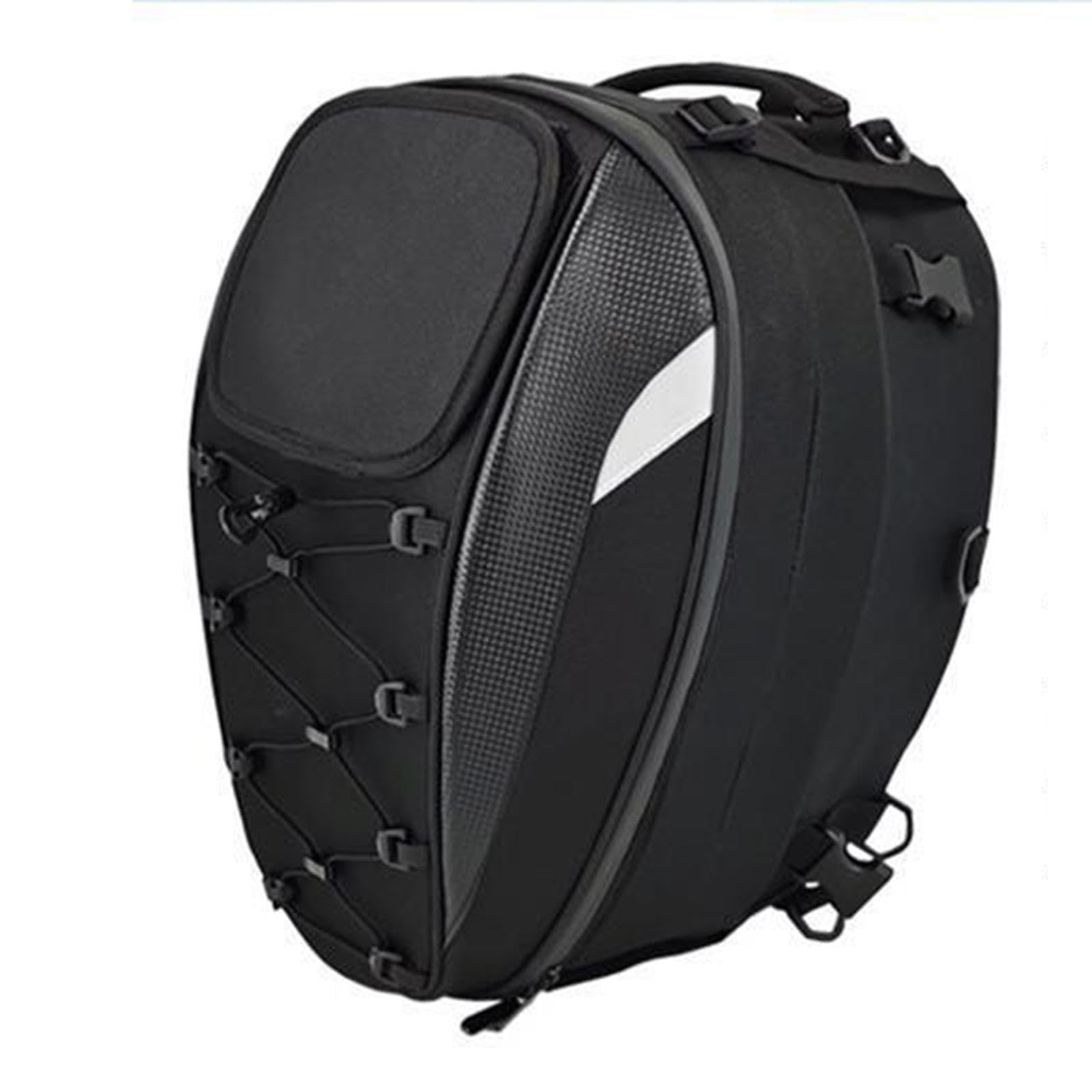 Borsa per casco, zaino posteriore traspirante e di grande capacità, per spostamenti quotidiani, ciclismo, attività all'aperto