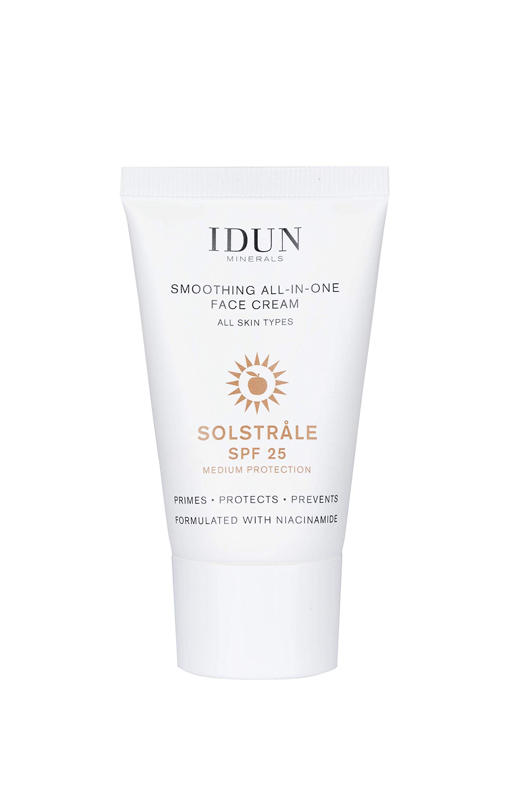 Idun Minerals Smoothing All-In-One Face Cream SPF 25 for Women 1 oz Cream