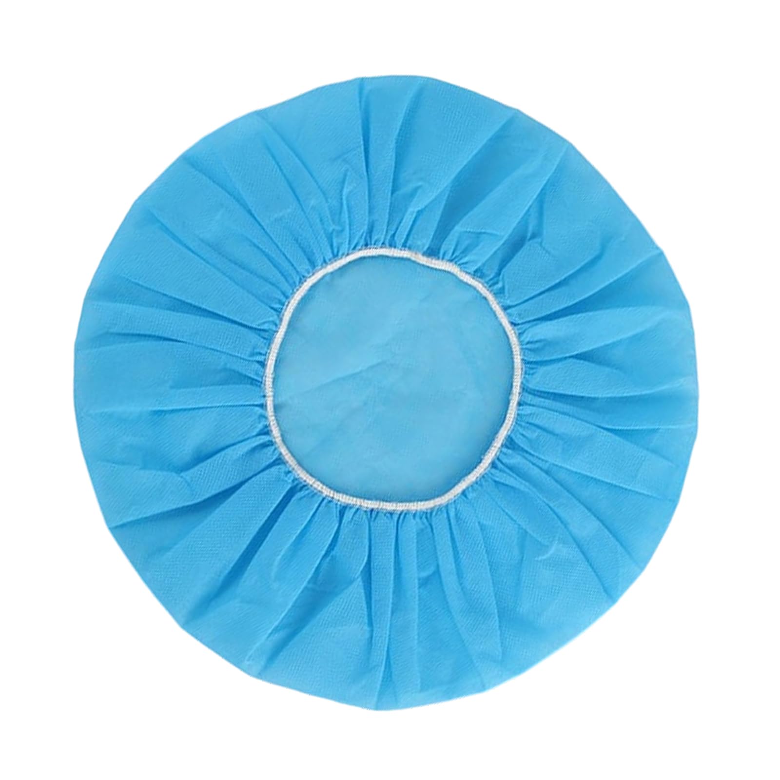 Kelisdi Blue Thickened Nonwoven Bouffants Caps Adjustable Elastic Band Comfortable For Cleanroom Environment Hair Net Caps