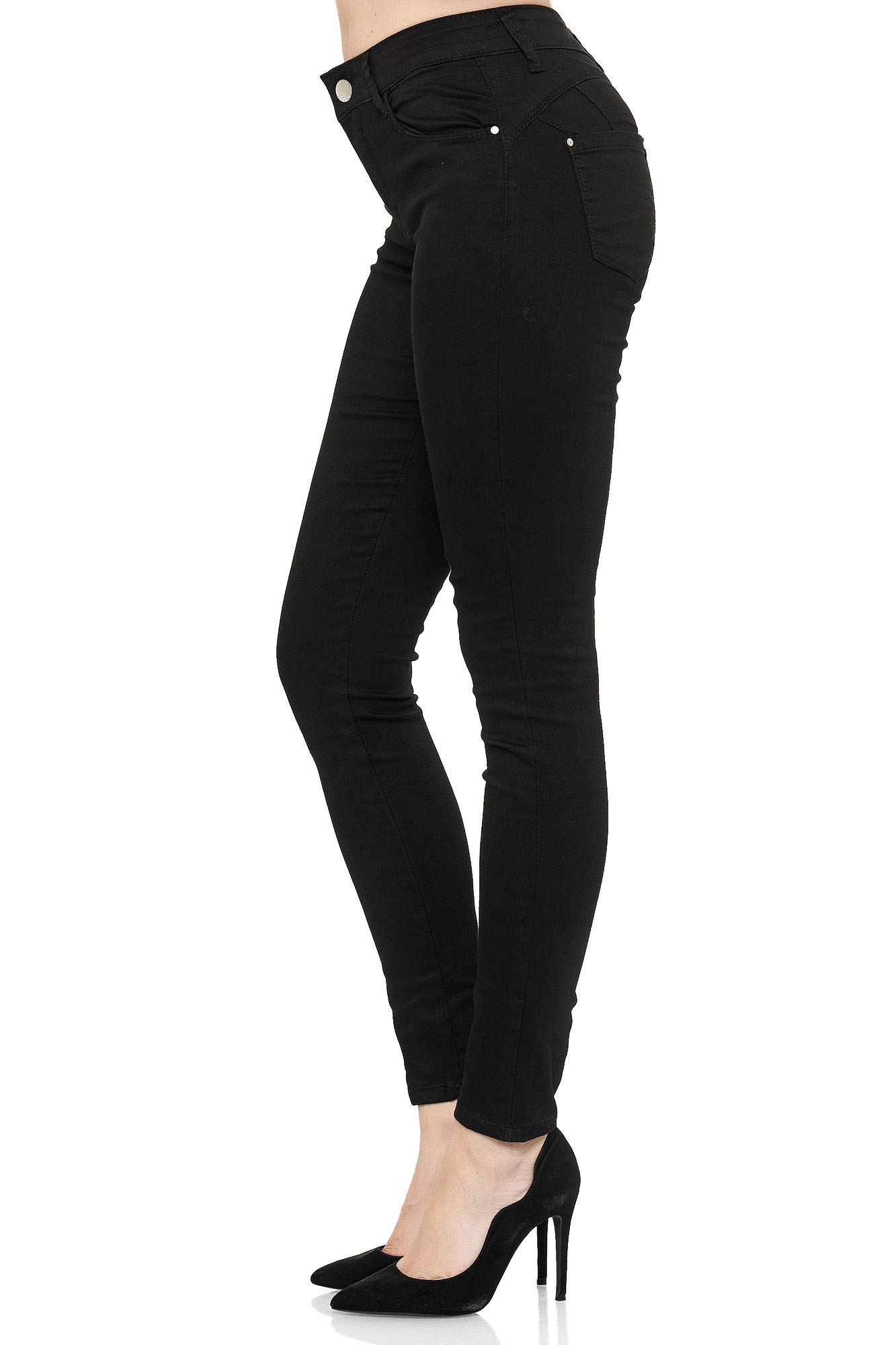 Elara Donna Pantaloni Elasticizzati Push Up Jeans Chunkyrayan