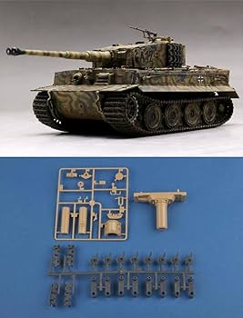 Amazon | 手動組み立て軍用戦車モデルシミュレーション1/16ドイツの
