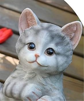 Amazon.co.jp: ネコの置物 ラブリーキャット かわいい ネコ