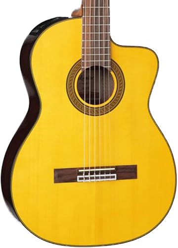 Takamine GC5CE-NAT Guitarra Clásica Acústica Eléctrica Cutaway, Natural