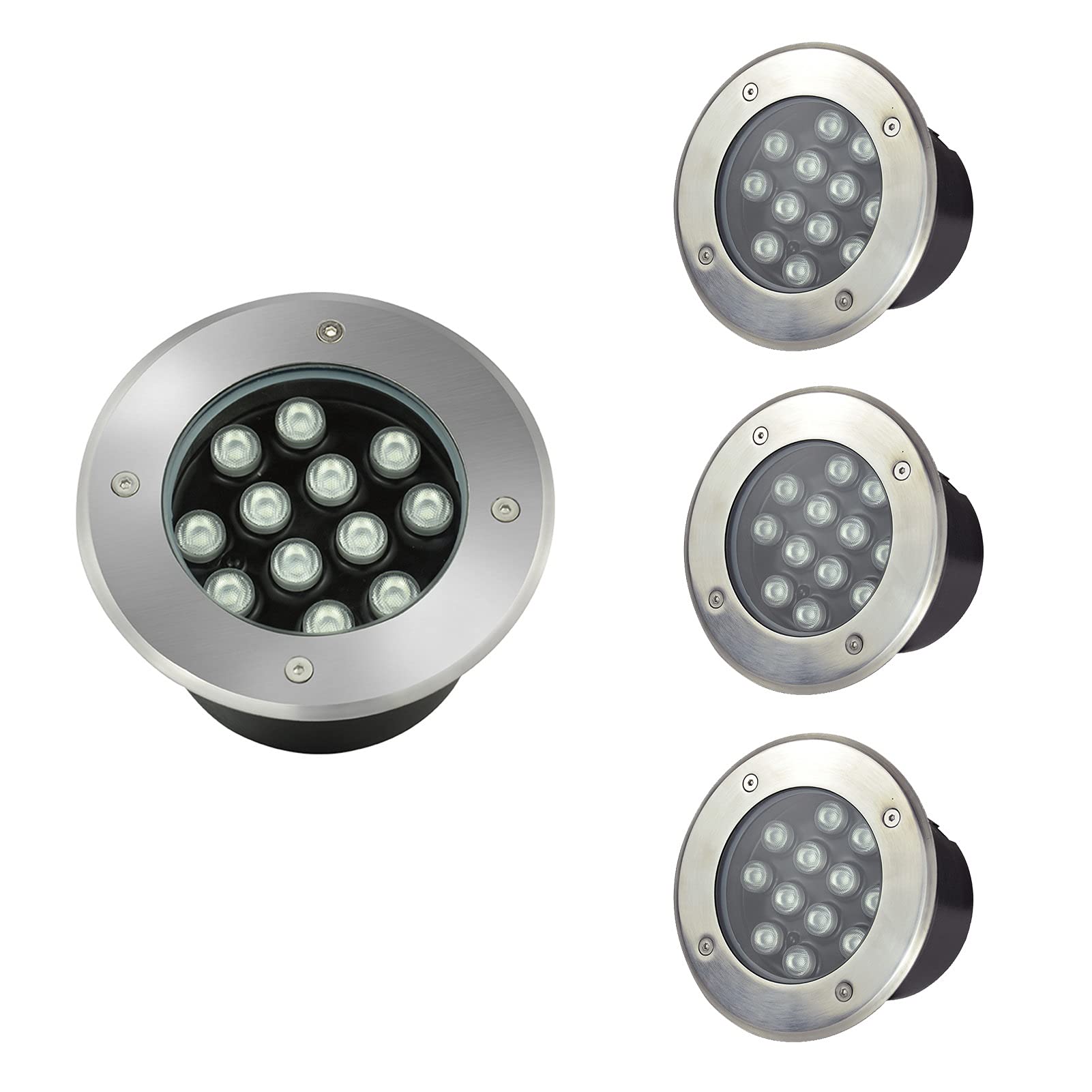Spot LED extérieur IP67 étanche pour sécuriser une allée de jardin