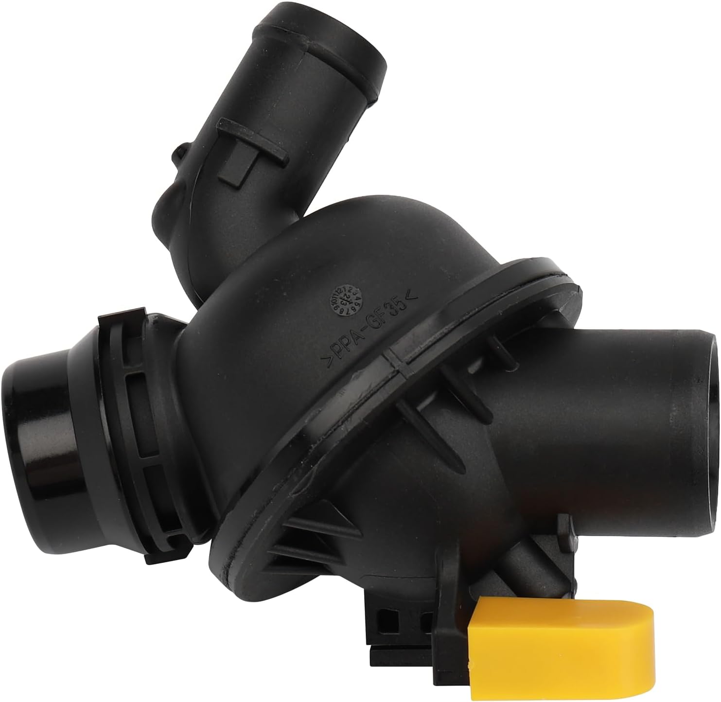 IRONTEK 11538671516 Engine Coolant Thermostat Housing Assembly for 2011-16 for BMW 535i/GT xDrive/xDrive, 2010-16 535i GT, 2014-15 640i xDrive, 2013-15 740i, 12-16 ActiveHybrid 5, 11537601159 902-5173