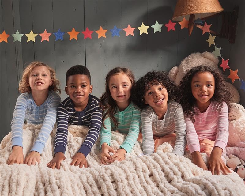 Gymboree Boys' Gymmie Long Sleeve and Pant Cotton 2-Piece Pajama Sets, Big Kid, Toddler3