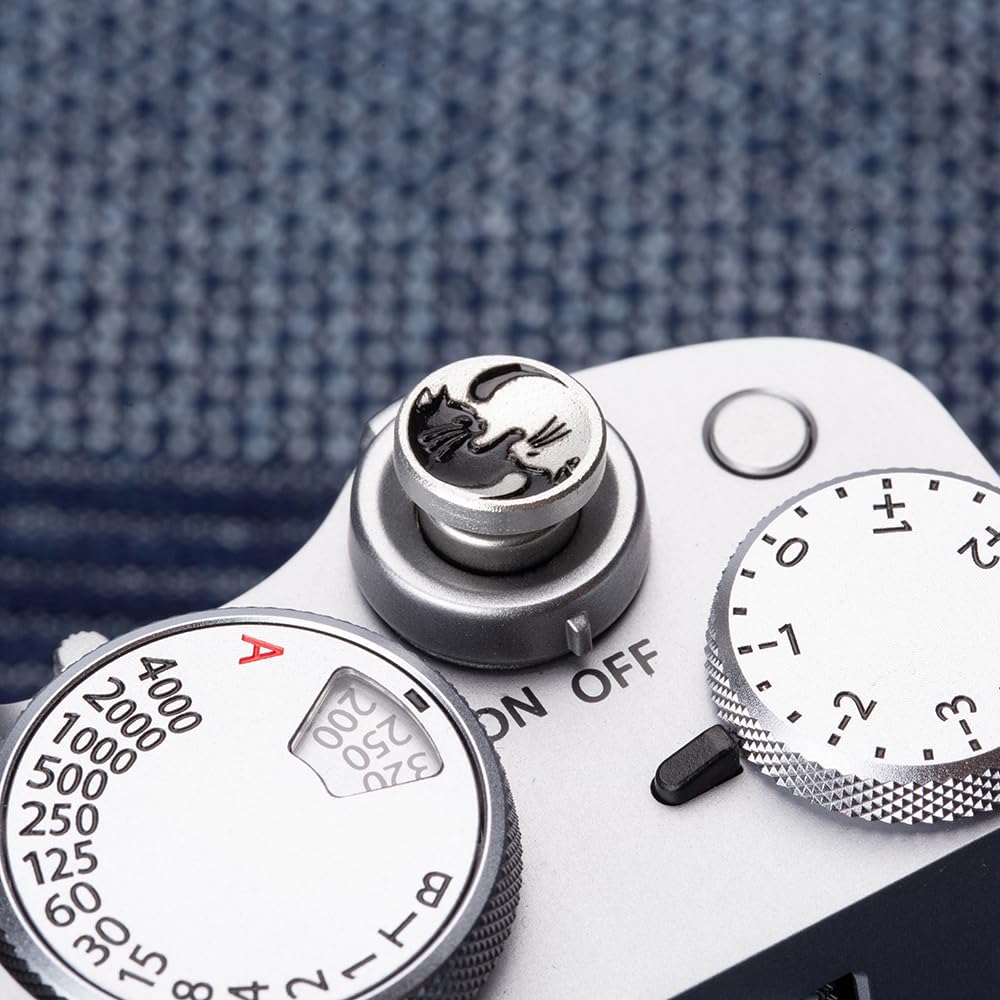 Amazon | 金属製カメラシャッターボタン レリーズボタン Fujifilm
