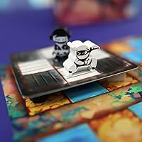 Vista 4 de CardLords Floors - Un juego táctico 3D de equilibrio y astucia, equilibra tus ninjas con Jutsu, juego de mesa para mover y coleccionar, 2-4