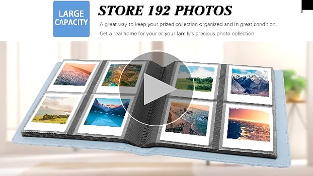Amazon.com: 288 Pockets Photo Album for Fujifilm Instax
