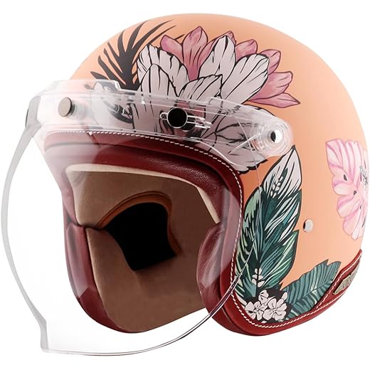 Axor Retro Jet Helmet Floral Peach (S)