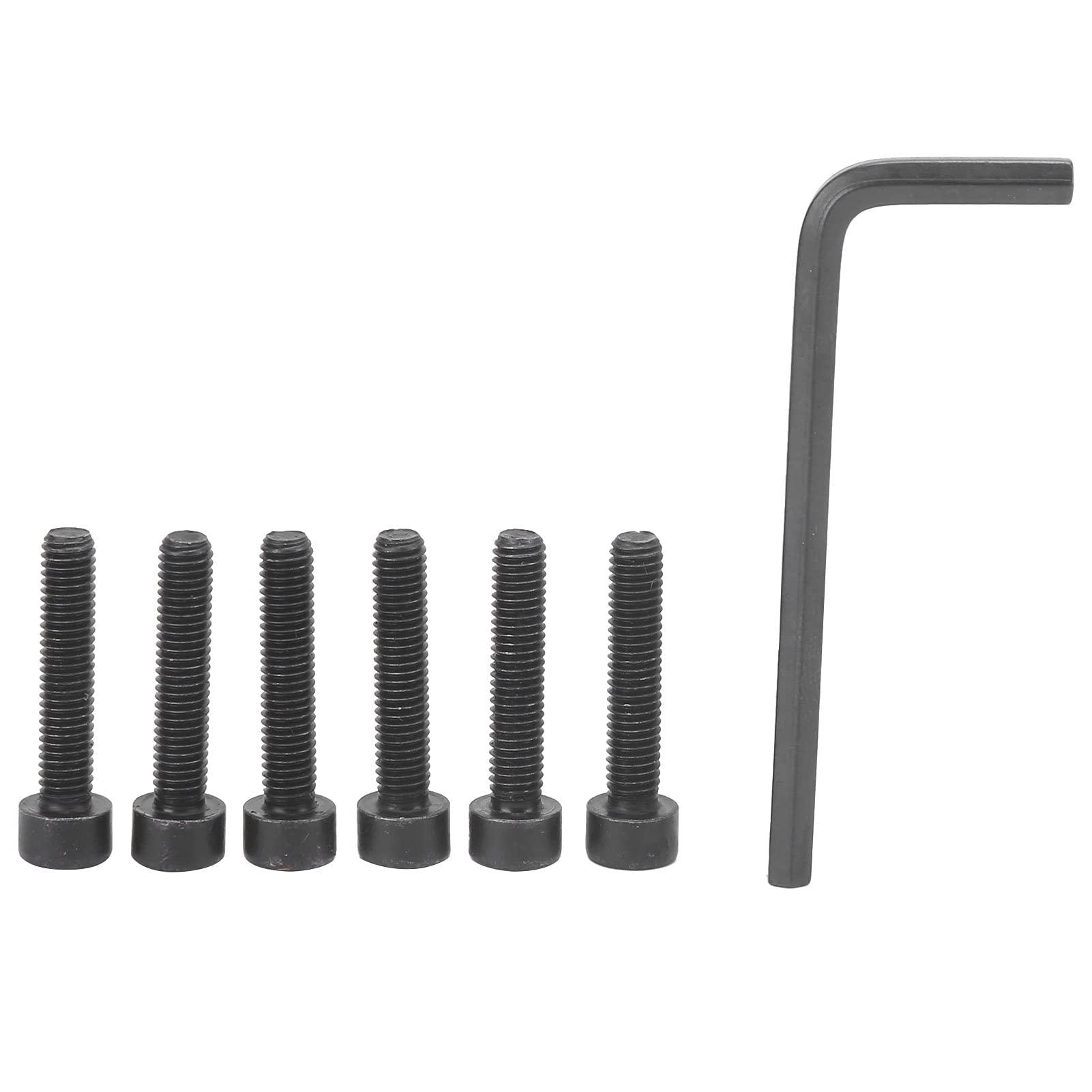 Lenkrad Adapter 6-Loch 1 Zoll (25mm) CNC Aluminium Spacer für erhöhte Position Universell für Autos ATVs & Club Cars inkl. Schrauben & Werkzeug