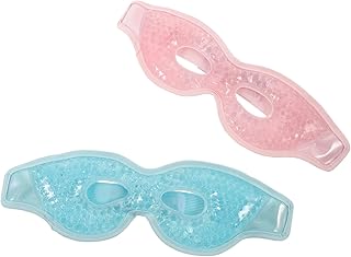 PLAFOPE Máscara De Gel Para Os Olhos 2 Peças Sacos De Gelo Em Forma De Tapa-Olhos Máscara De Resfriamento Para Os Olhos Almofadas Para Os Olhos Tapa-Olhos De Gelo Reutilizáveis