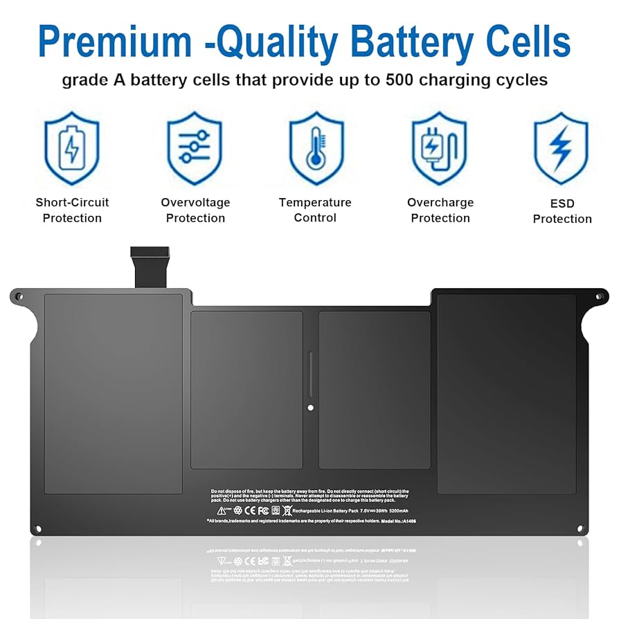 バッテリー新品同様 11インチ　MacBook Air A1465 Amazon.co.jp: HASESS A1465 バッテリーと互換性があります