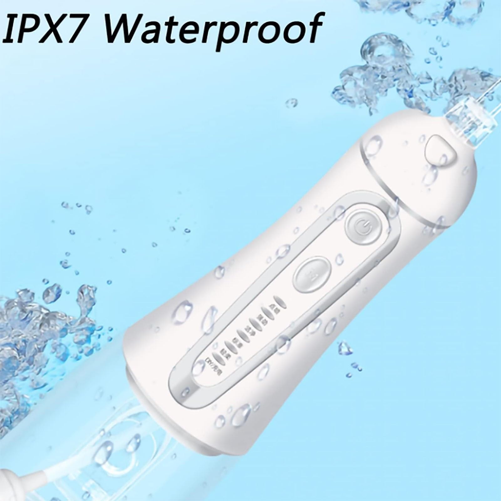 Lavado Nasal, 5 Modos de Limpieza 4 boquillas Sistema de irrigación Nasal y de los Senos nasales Rotación de 360 Grados Limpiador de Nariz Recargable Alérgico (Color : B)