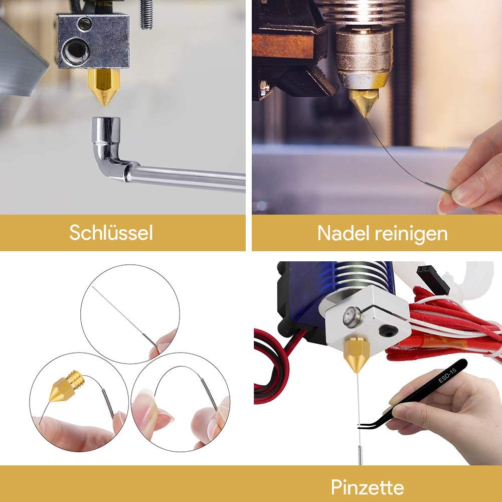 Creality 3D Ender-3 Nozzles Ender-3 Creality 3D Onderdelen zoeker