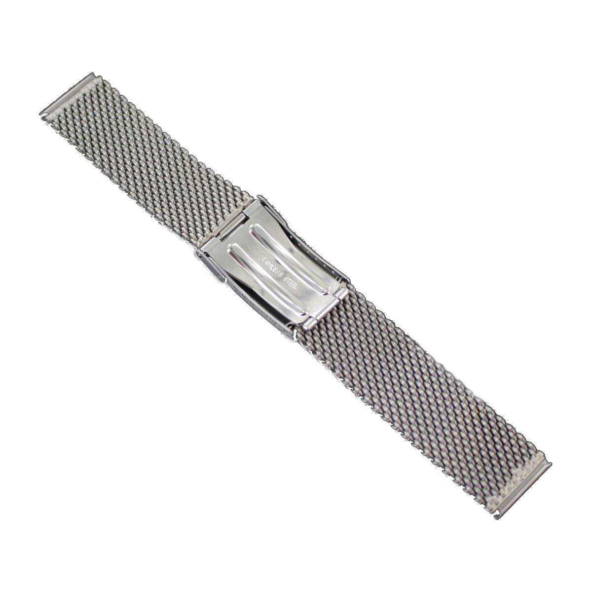 Vollmer Pasek do zegarka Milanaisband stal szlachetna 20 mm 05030H7