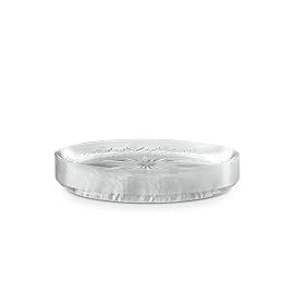 PLASTICPRO Premium Heavy Weight Crystal Clear Disposable Hard Plastic Plate (240, 6\'\' Inch Plates)