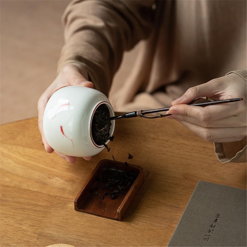 一瓢斎 黒大棗 松蒔絵 内銀地 薄茶器 茶道具 直径 約7cm 高さ 約7cm 一