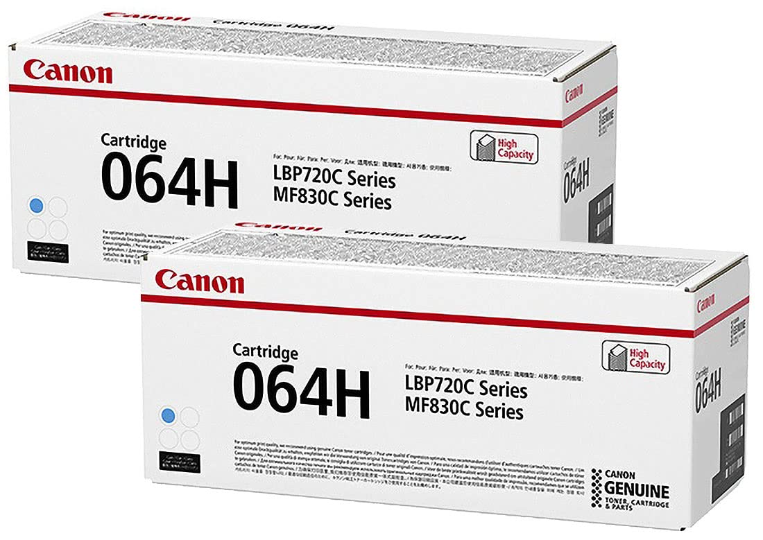 トナーカートリッジ4本セット Amazon | CANON 純正品 トナー カートリッジ064H 大容量 シアン 2本