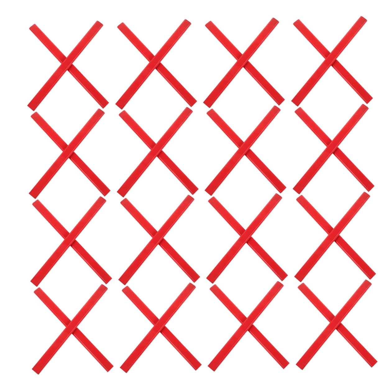 SHINEOFI 144pièces Lot de Crayons Octogonaux Rouges Bois pour Traçage Construction Précise pour Travail du Bois