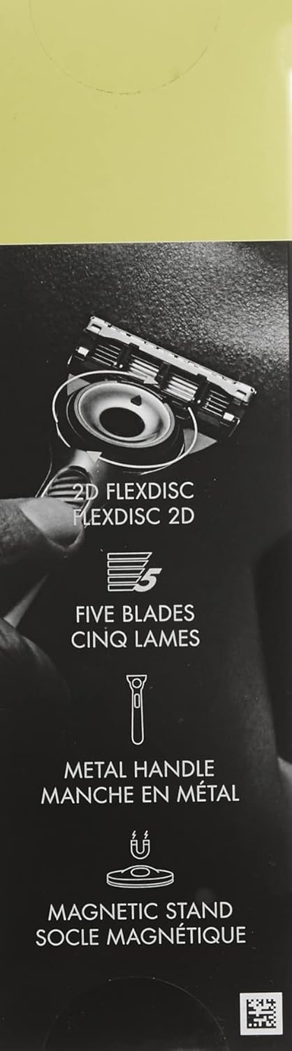 Gillette Labs Mens Razor with Exfoliating Bar, Shaving Kit for Men, Includes 1 Handle, 2 Razor Blade Refills, 1 Premium Magnetic Stand - Image 8