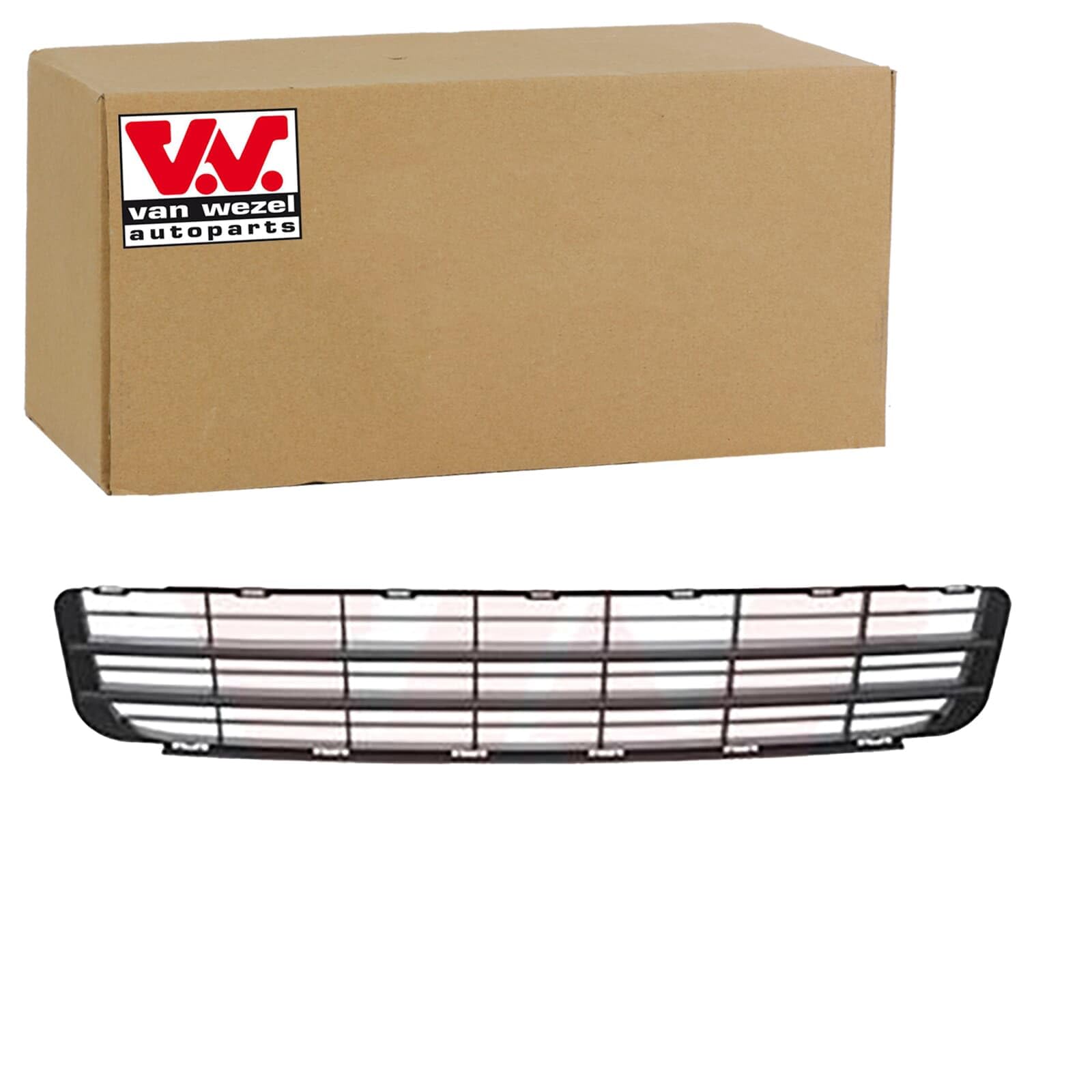 VAN WEZEL 1612590 Rejilla de ventilación parachoques delante Compatible con FIAT Scudo Furgón 270, 272, PEUGEOT EXPERT Furgón VF3A, VF3U, VF3X Expert Tepee VF3X, CITROËN Jumpy II MPV VF7