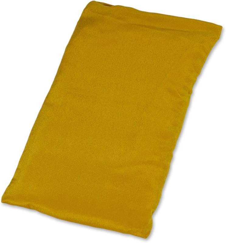 YogaAccessories Almofada de olhos de seda com lavanda, 12,7 cm x 20,32 cm