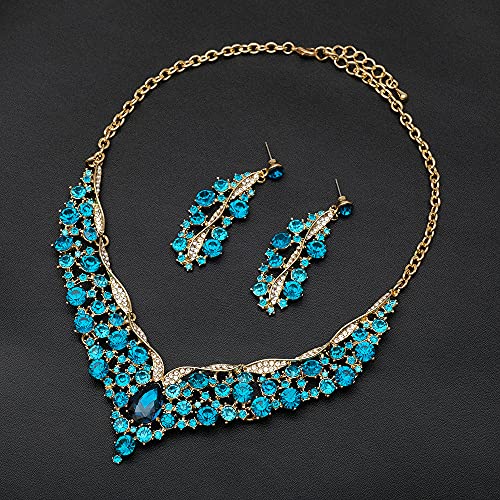 Elegant-Austrian-Crystal-V-Shaped-Statement-Necklace-Earrings-Set-Bridal-Wedding-Prom-Costume-Jewelry-For-Bride-Bridesmaid