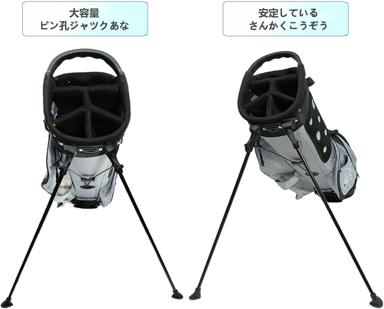 Amazon | 2025新登場 キャディバッグ ゴルフバッグ キャディバッグ