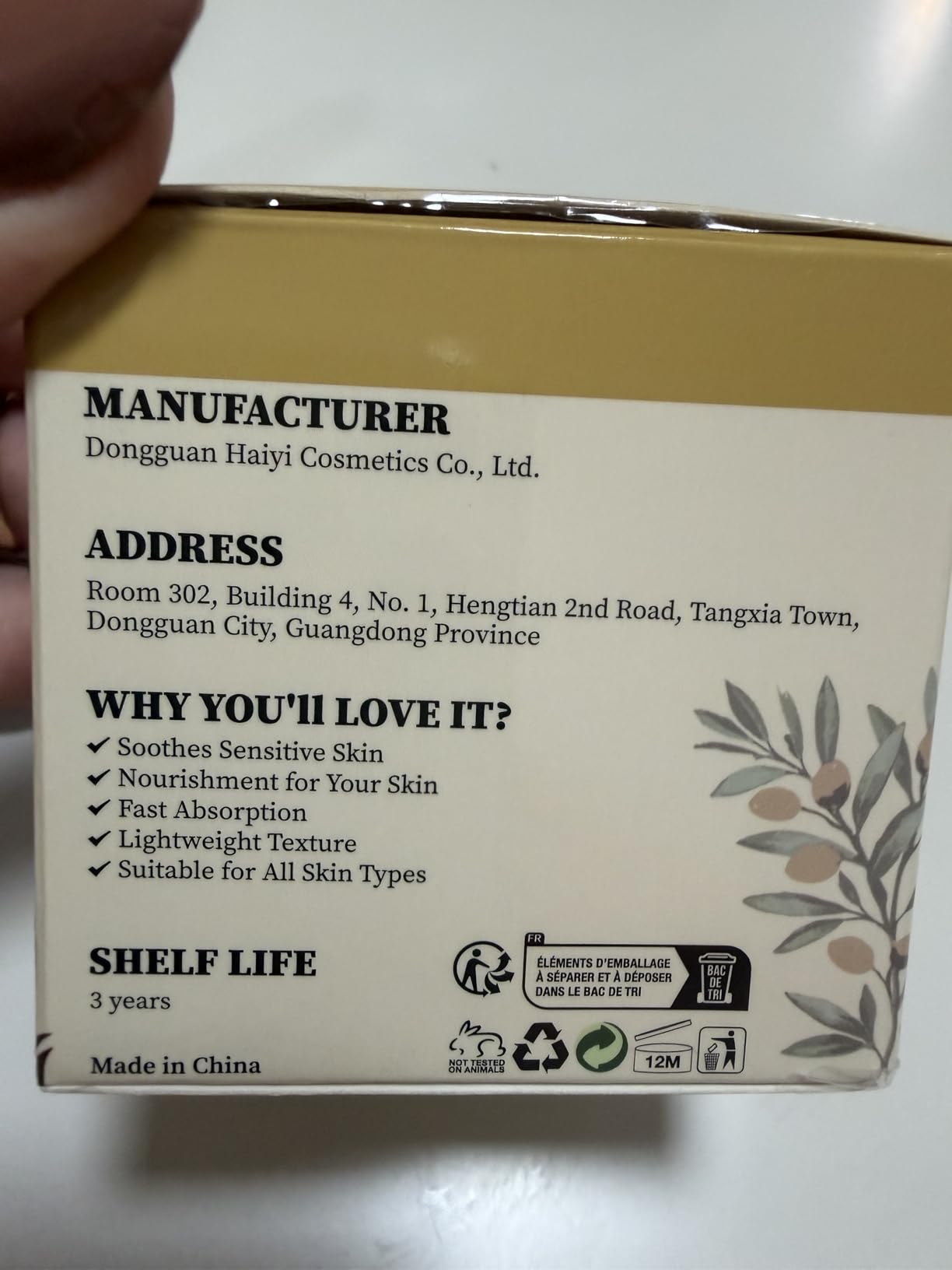 Oebitor Beef Tallow for Skin, Tallow and Honey Balm, Facial Moisturizer Cream, 100% Organic Grass Fed Whipped Beef Tallow Balm Deeply Moisturizing for Face & Body, Suitable For All Skin Types(3.53oz)