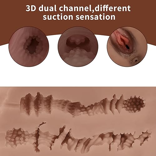 Miniatura 7 de Muñeca sexual masculina, juguete sexual masculino para hombres, masturbador masculino, coño de bolsillo de 9.6 libras, culo con vagina sexo anal,