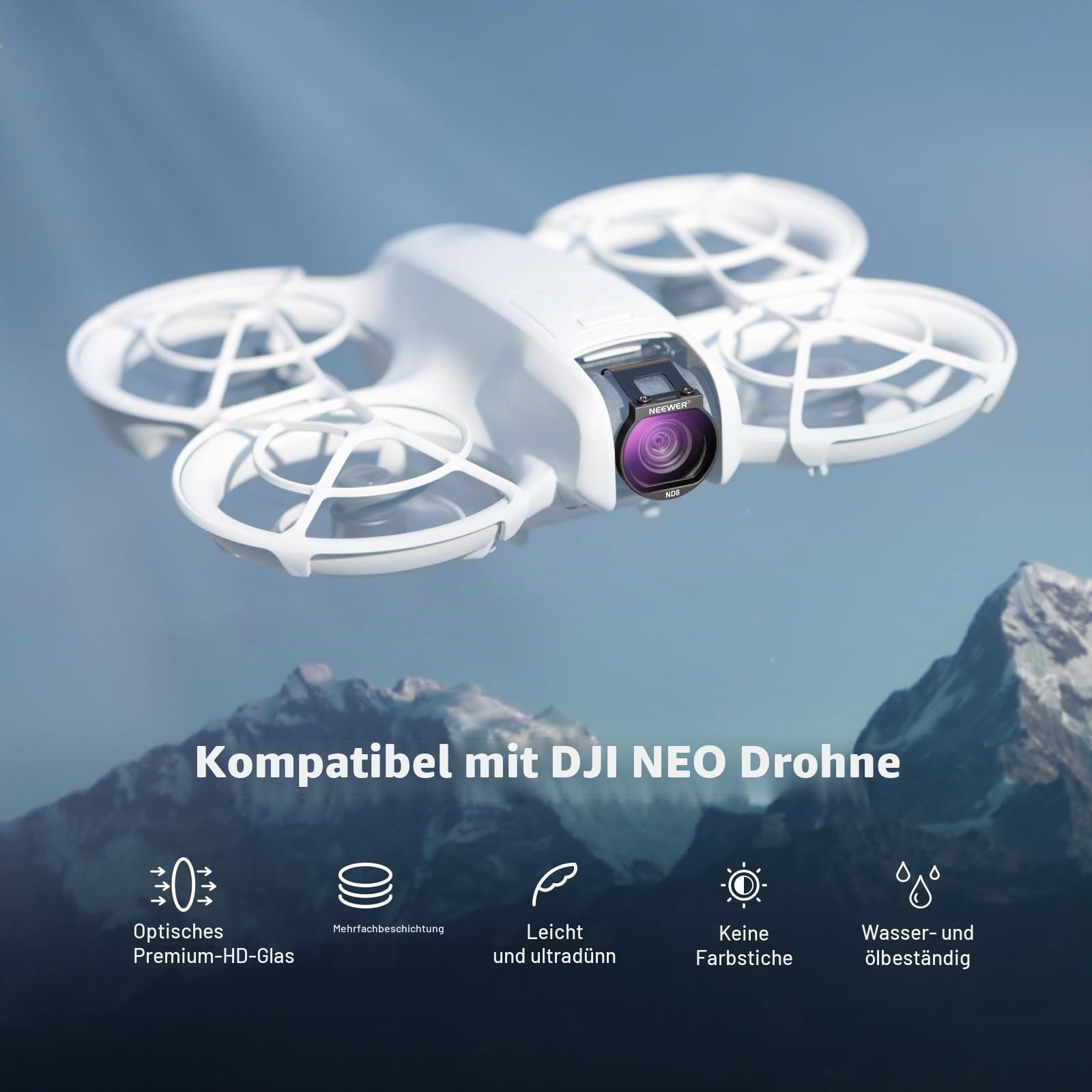 Neewer ND Filter Set für NEO Drohne – Bild 2