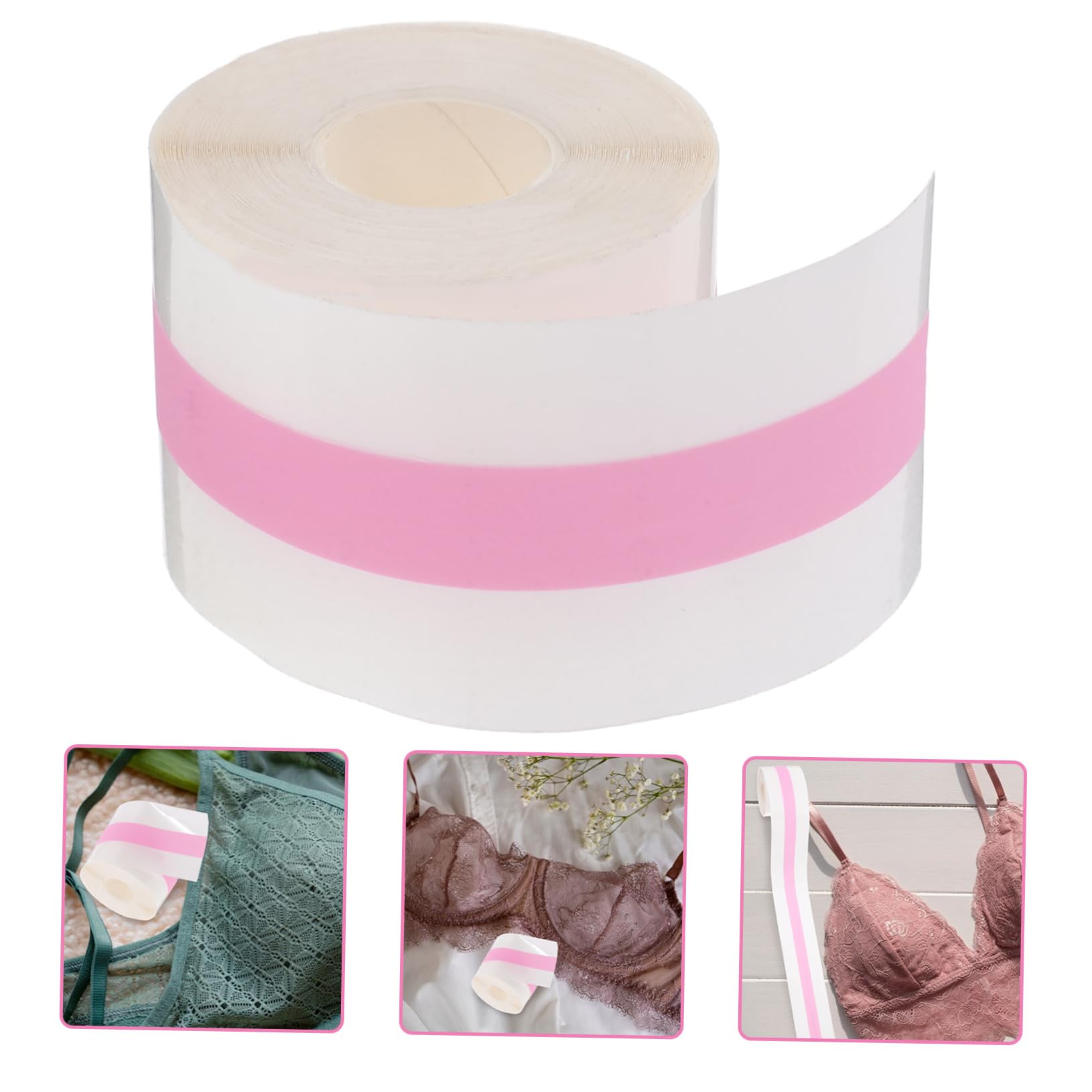 Beavorty 4 Pegatinas de Cubrir mujer invisible clasificado cinta transparente para el cinta de levantamiento de
