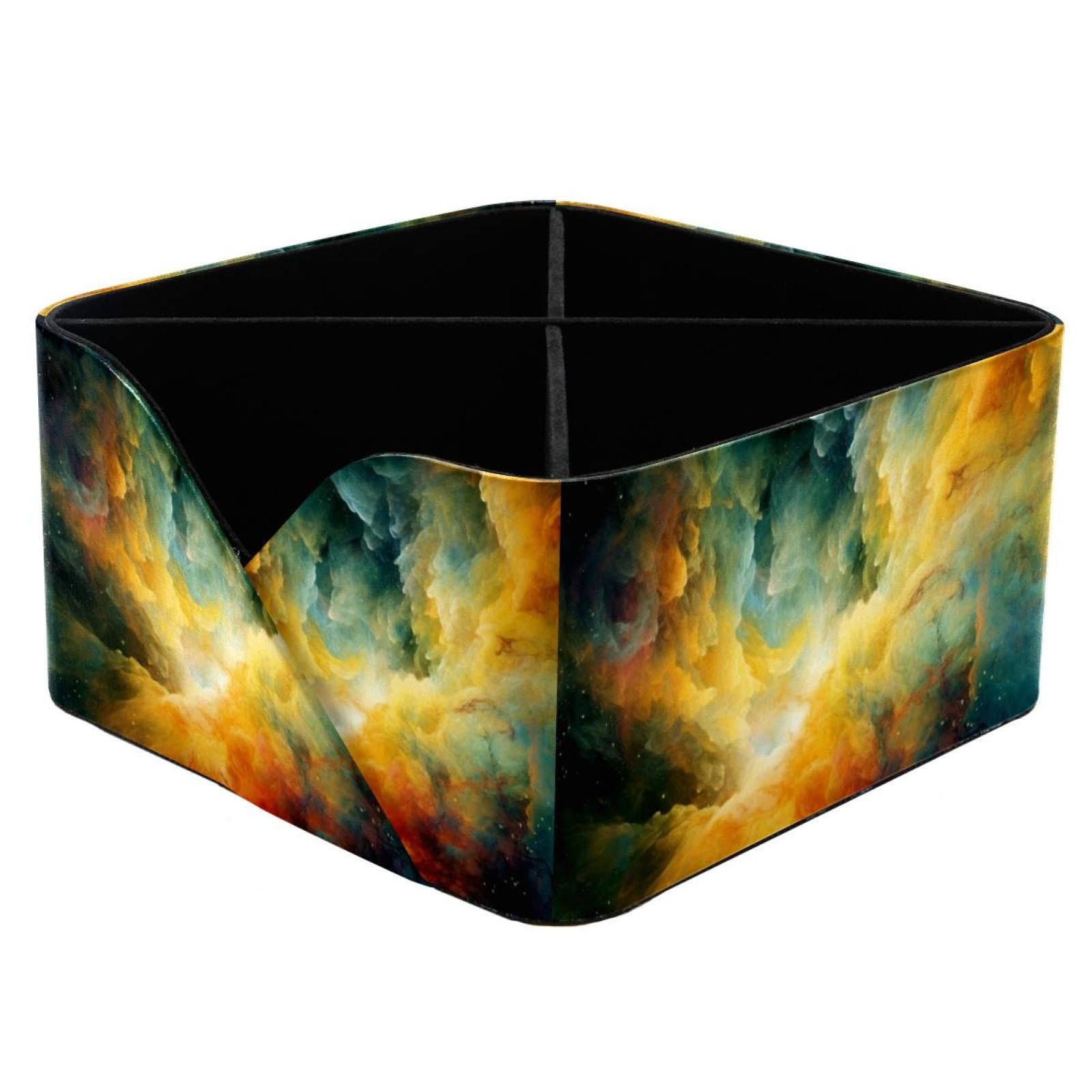 Organiseur de bureau pour chambre d'enfant et espace de travail féminin motif galaxie