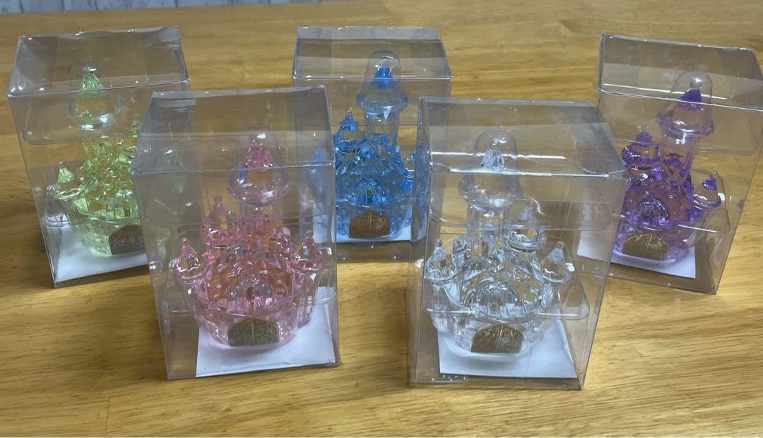 極厚クリスタルオブジェ（アクリル製） Amazon.co.jp: アクリル製 綺麗なクリアオブジェ ☆ お城 5