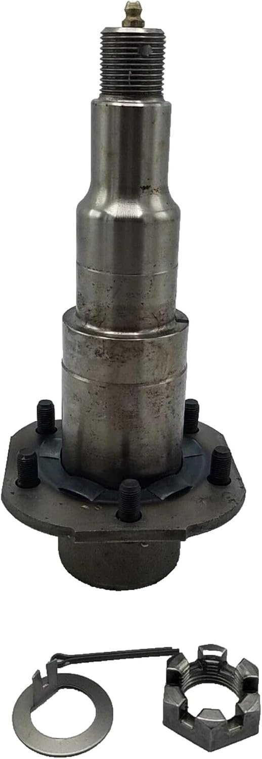 SP-T60FBZ-KIT Trailer Spindle Kit, 5200# 6000# & 7000# lb Axles, #42 Spindle, Replacement Torsion Trailer axle, w/Hardware, Weld-On End 2.48in Diameter x 1.51in Long, Suitable for Trailer