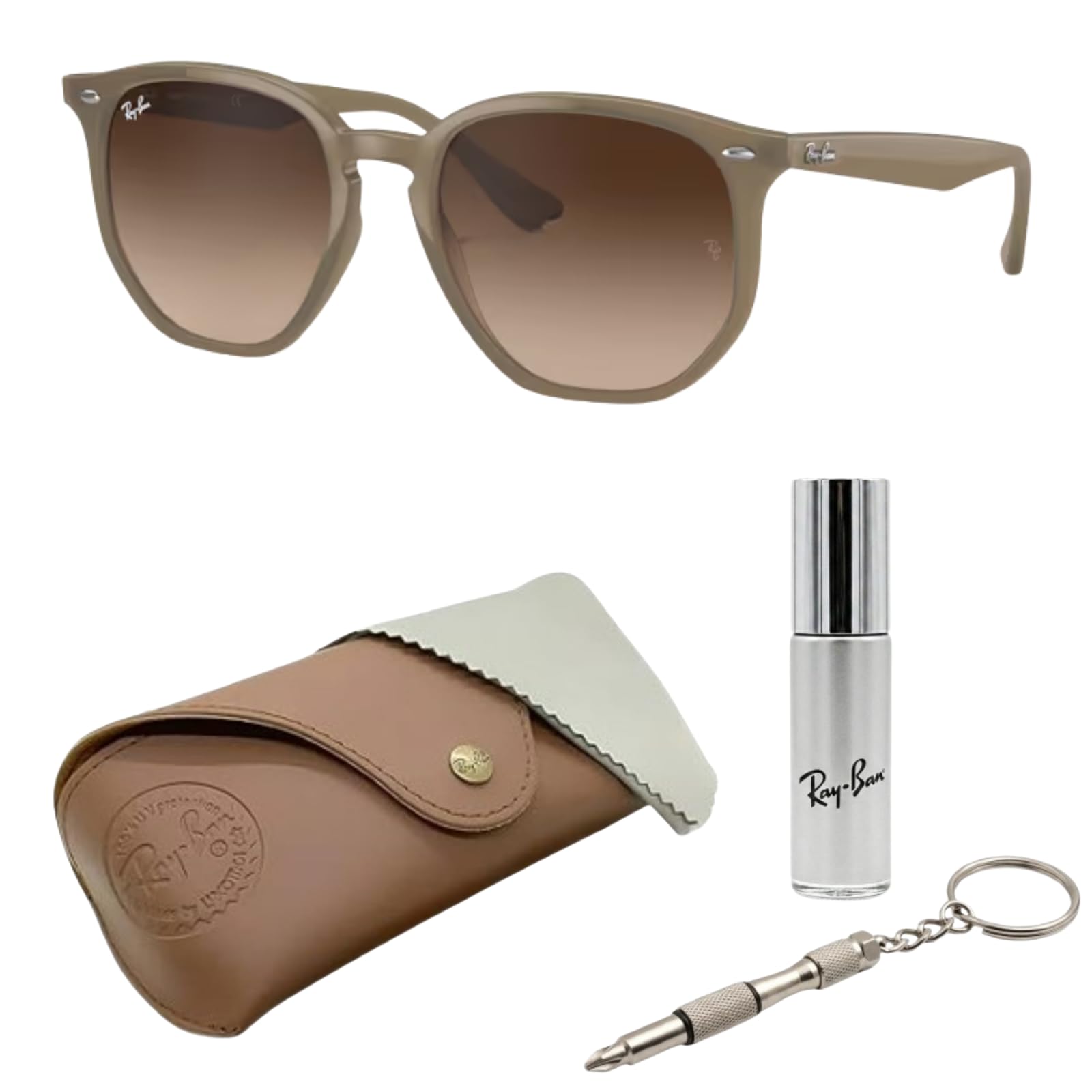 Amazon | Ray-Ban RB4306 サングラス アイウェアキットセット