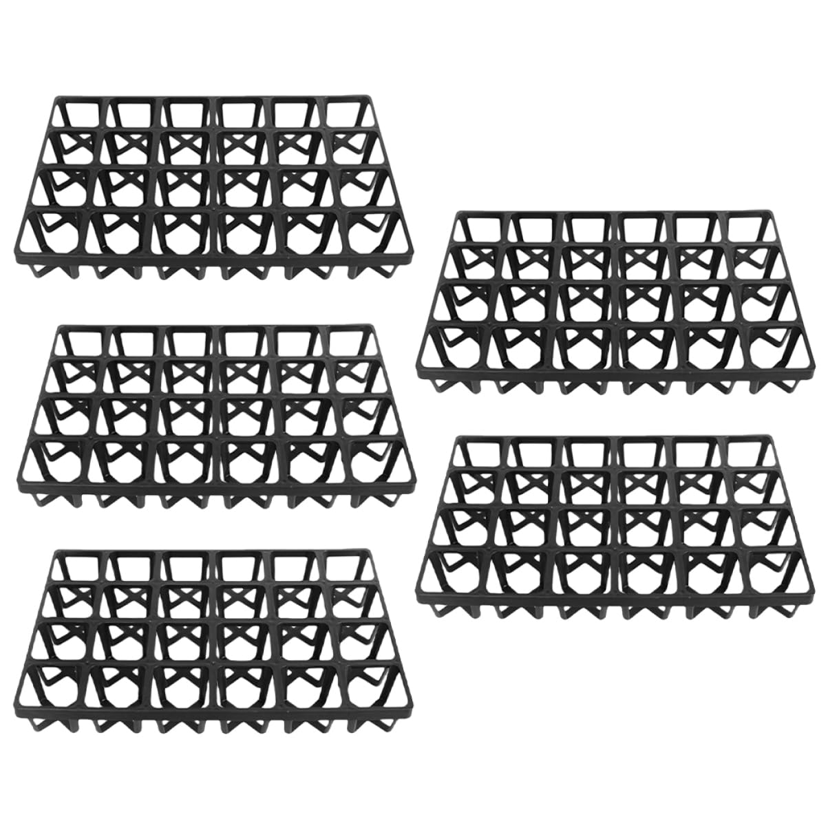 Toddmomy 5 Pièces Support de Germination pour Pots de Plantes Racks de Stockage Durable pour Jardinage et Cultures Légumières
