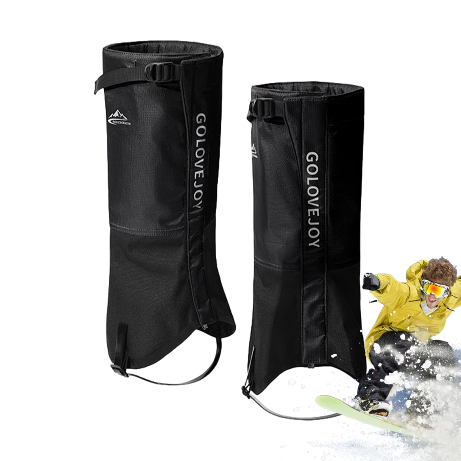 Guêtres serpents – Guêtres de chasse imperméables pour la randonnée, la neige | Guêtres de chasse pour le snowboard, l'alpinisme, la marche, protection durable, antidérapante, pour homme et femme