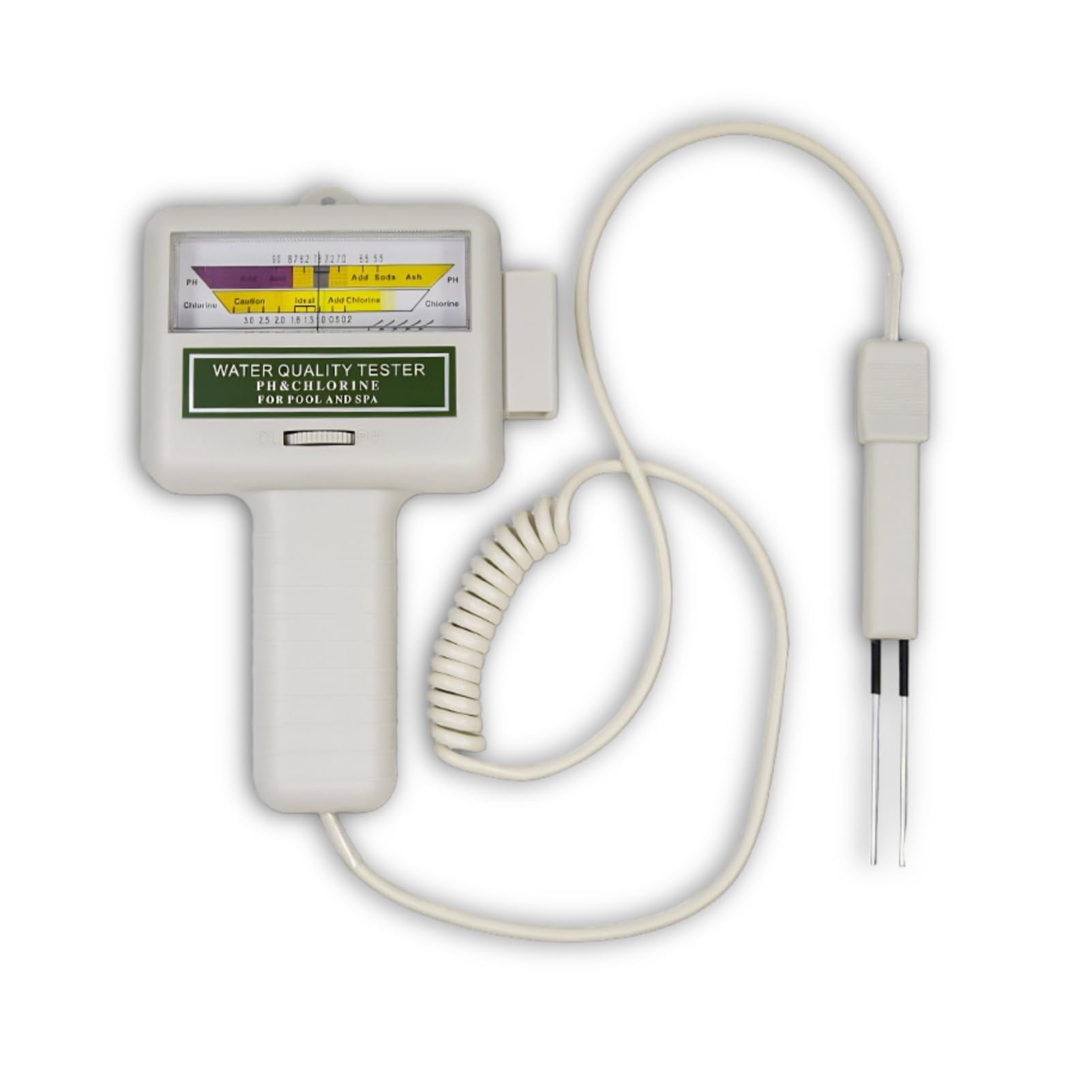 PH-Tester pool messgerät chlor und ph digital Chlormessgerät, Monitor, Chlor-PH-Messgerät, 2-in-1-Wasserqualitätstester für Schwimmbäder, Hydrokulturen, Pools, Produits de mesure