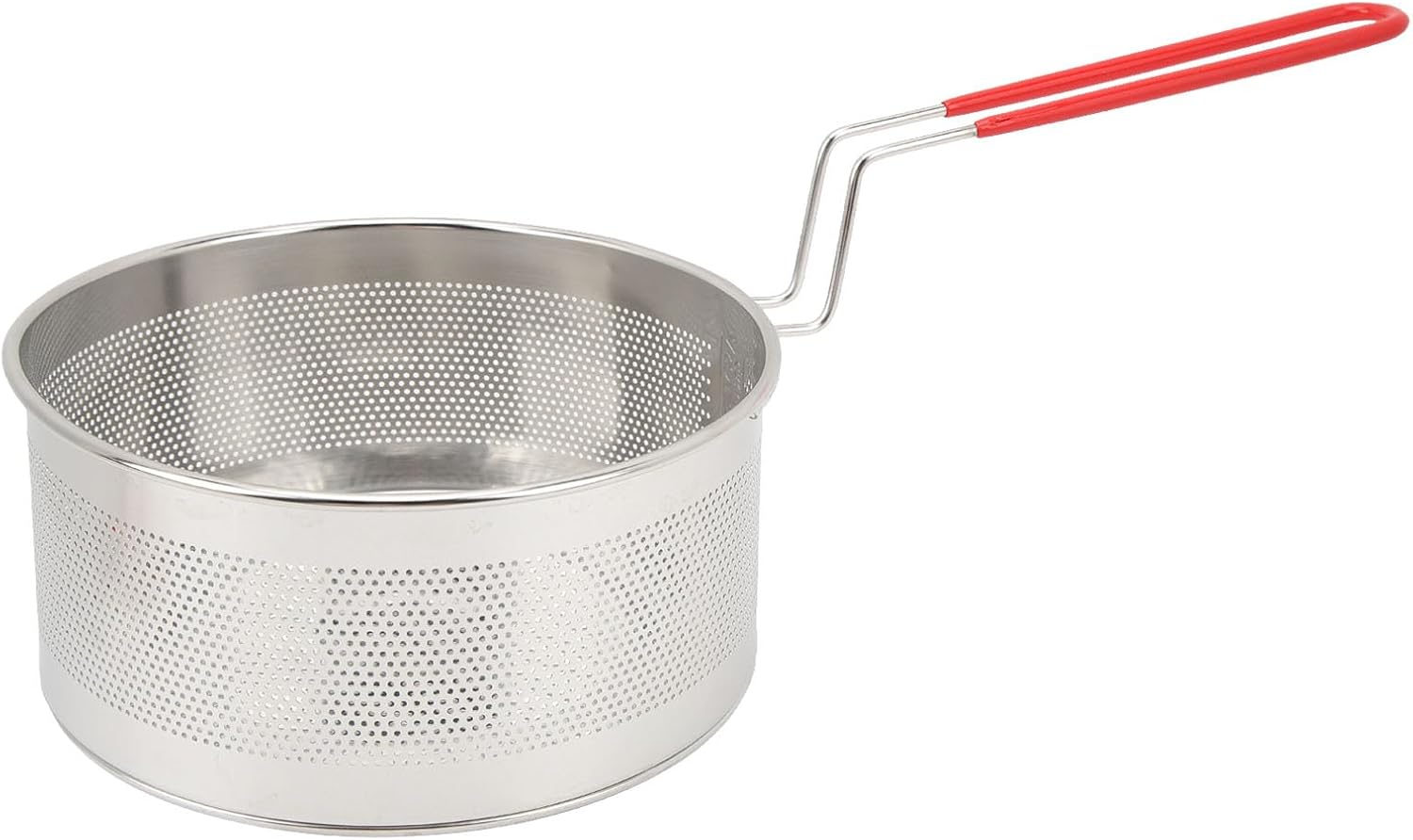 Deep Fryer Basket Round 304 Stainless Steel Fry Baskets with Handle for