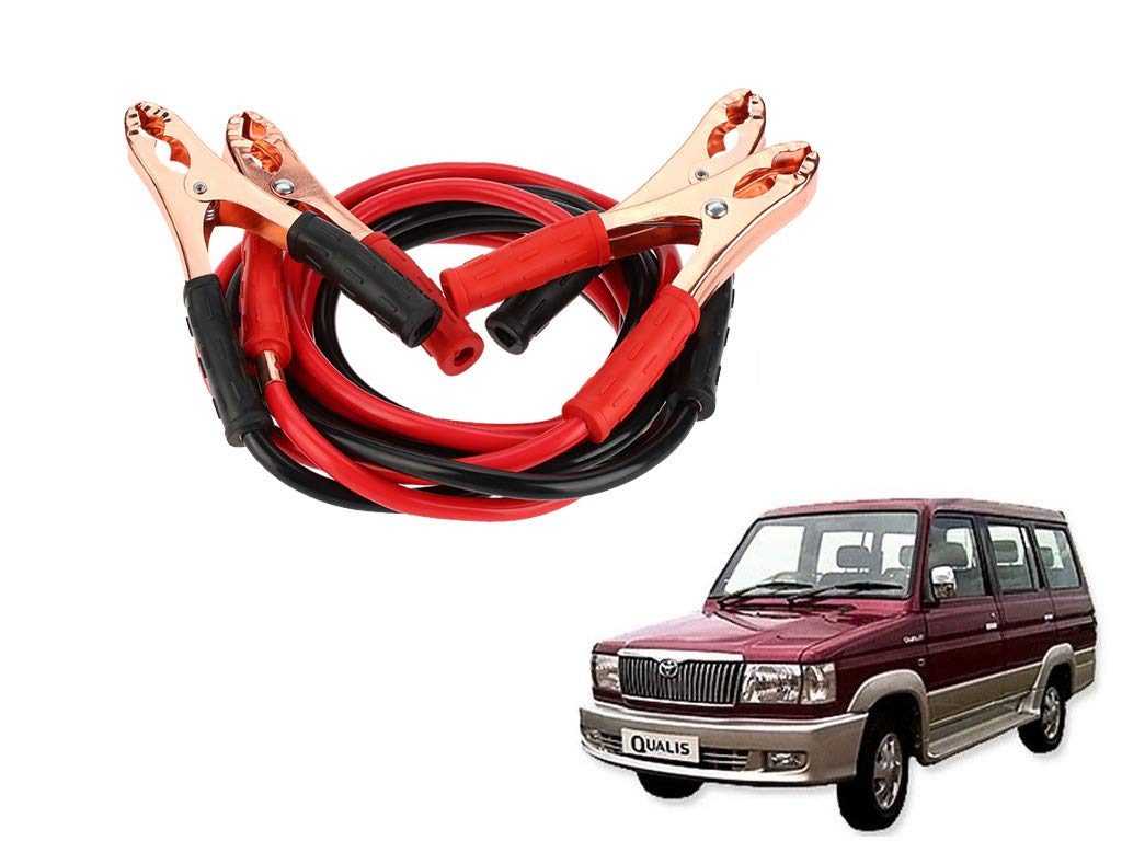 Kozdiko Car 500 Amp Heavy Duty Copper Core Tangle Battery Booster Cable 7.5 Ft for Toyota Qualis-image-24