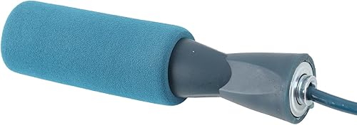 Miniatura 9 de Cuerda de saltar silenciosa inalámbrica de 2.6 in, asas de silicona, cuerda de saltar ponderada, diseño de doble rodamiento para ejercicio deportivo