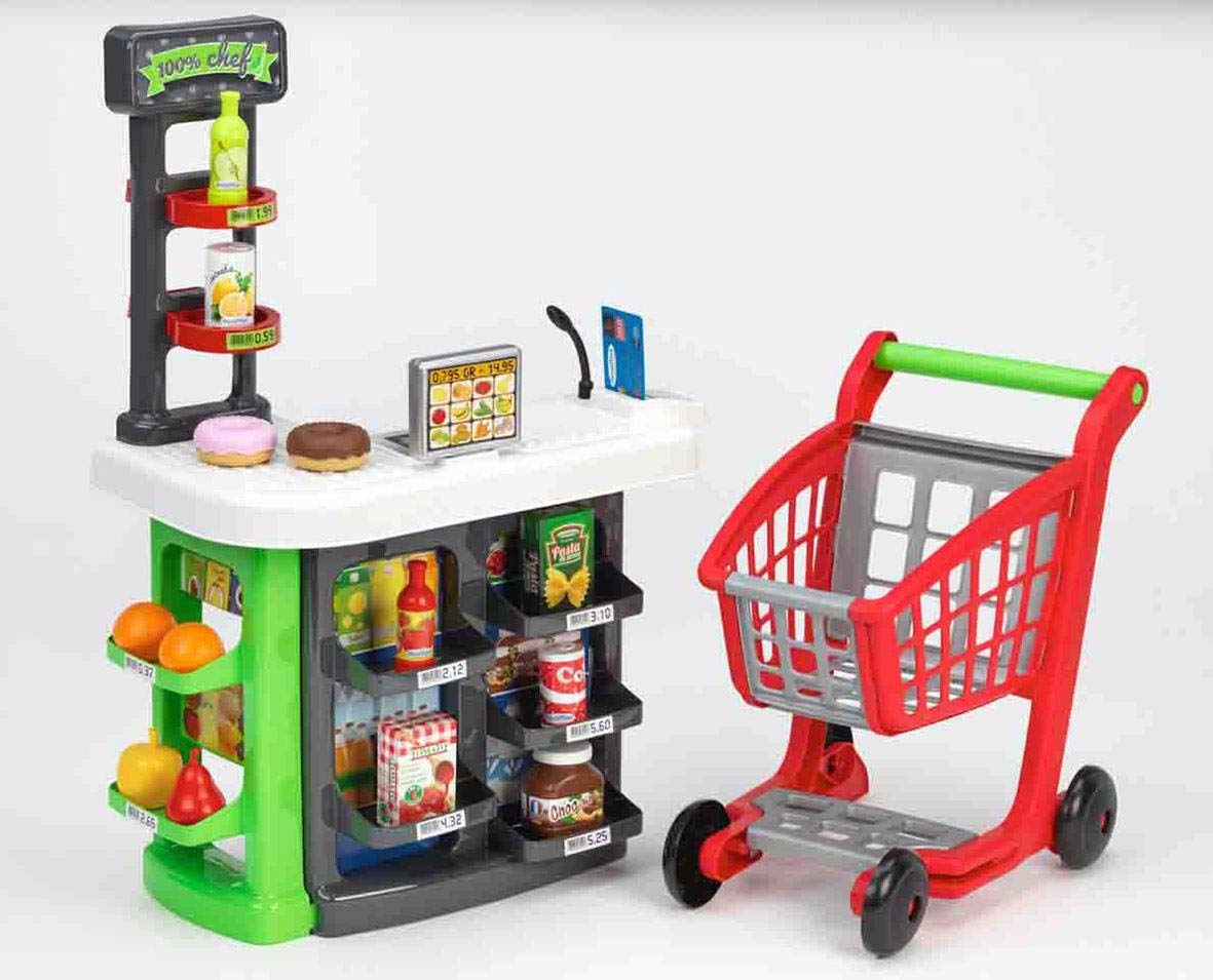 Ecoiffier Supermercado con Carrito