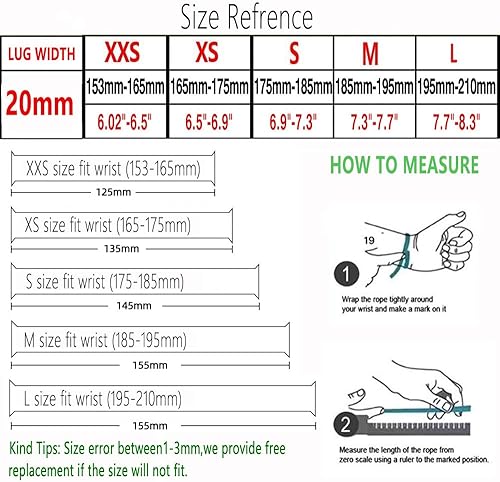 Miniatura 6 de Paquete de 4 correas trenzadas Solo Loop para Samsung Galaxy Watch 6 6 Classic 5 4 1.575 in 1.654 in 1.732 in 1.811 in 1.693 in 1.850 in 5 Pro 1.772