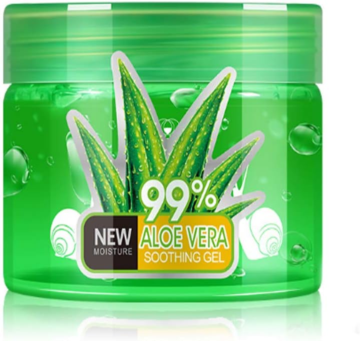 Pure Aloe Vera Gel – Soothing & Hydrating, Rich In Vitamins, Treats Inflammations, Bug Bites And Minor Burns, For All Skin Types, Cruelty-Free & Vegan(150ml)